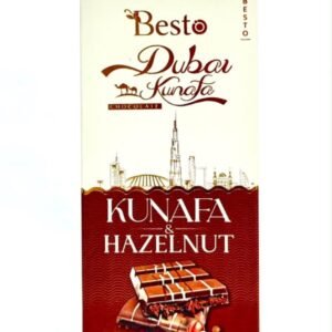 Besto Dubai Kunafa & Hazelnut Chocolate 100gm