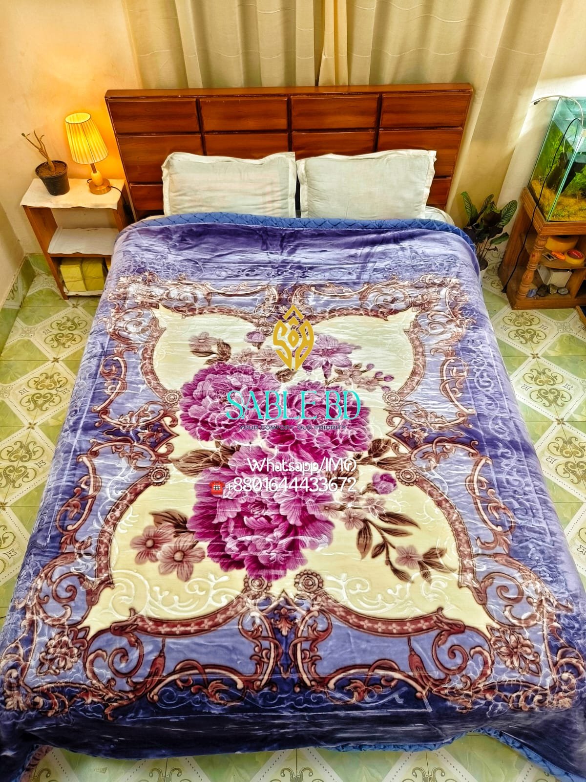 Emirate Premium Korean Cloudy Blanket – 2Ply