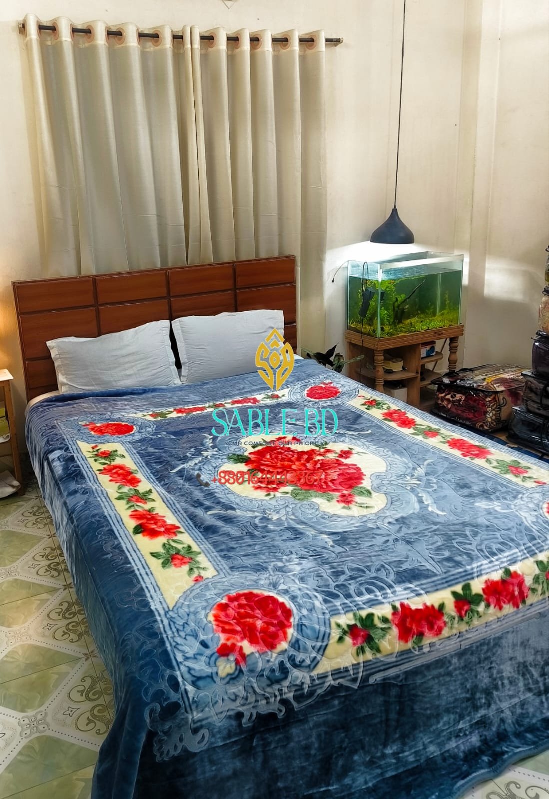 Cloudy Korea King Size Blanket