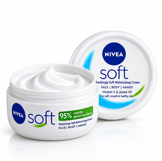 NIVEA Soft Refreshing Soft Moisturizing Cream 200ml